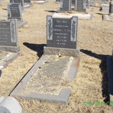 ZYL Johanna C., van voorheen GORDON nee MARITZ 1909-1976