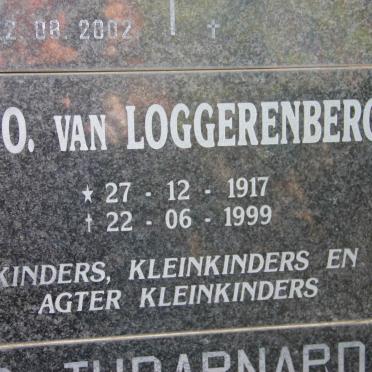 LOGGERENBERG T.O., van 1917-1999