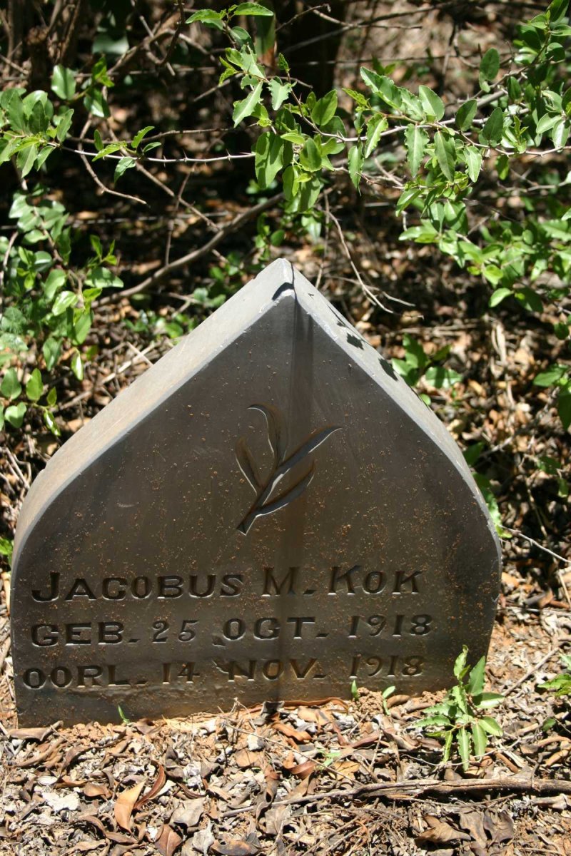 KOK Jacobus M. 1918-1918