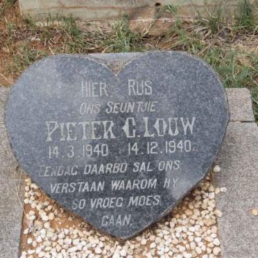 LOUW Pieter C. 1940-1940