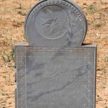 SMITH Maria Margarette 1914-1920