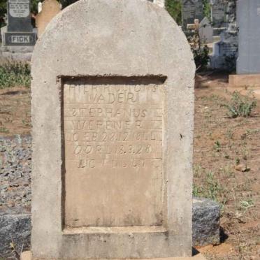 WEPENER Stephanus 1844-1928