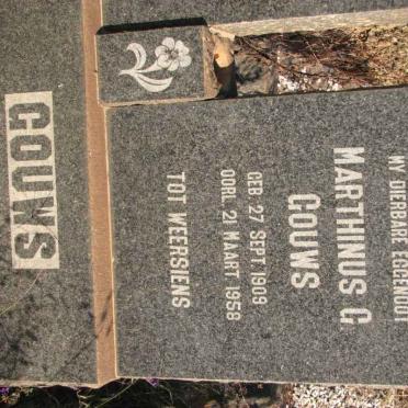 GOUWS Marthinus G. 1909-1958