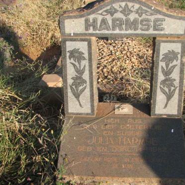 HARMSE Julia 1952-1952