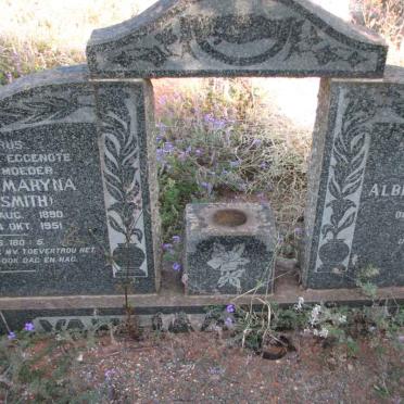 JAARSVELD Albertus Stefanus, van 1899-1970 &amp; Susara Maryna SMITH 1890-1951