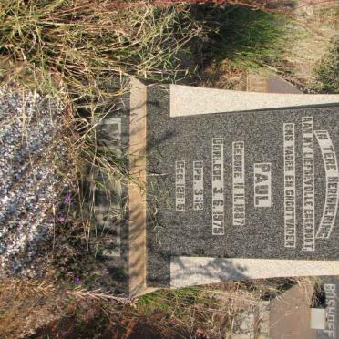 MOLLER Paul 1887-1975