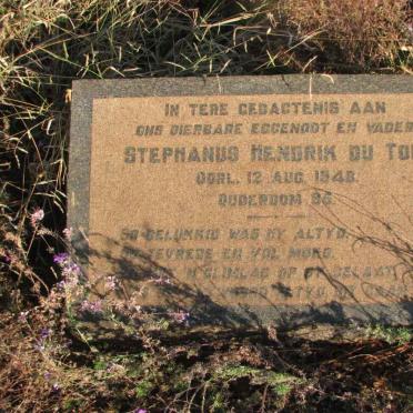 TOIT Stephanus Hendrik, du -1948