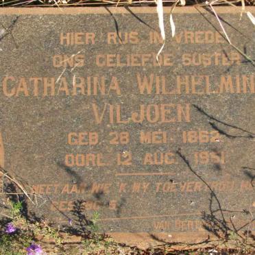 VILJOEN Catharina Wilhelmina 1862-1951