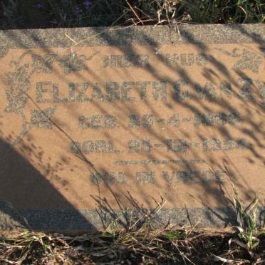 ZYL Elizabeth G., van 1866-1954