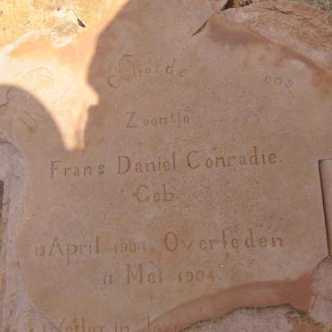 CONRADIE Frans Daniël 1904-1904