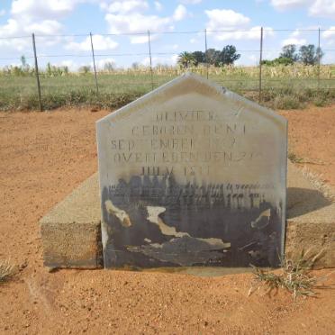 OLIVIER Philippus Lodewyk 1852-1877