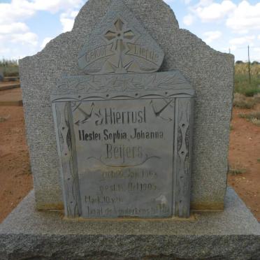 BEIJERS Hester Sophia Johanna 1905-1905