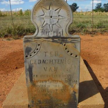 BOTHA Barend Cornelis