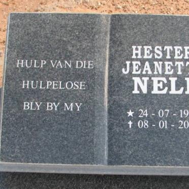 NELL Hester Jeanetta 1927-2008