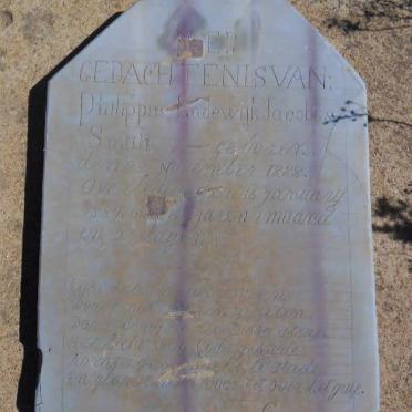 SMITH Philippus Lodewijk Jacobus 1888-1889