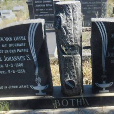 BOTHA Frederik Johannes S. 1906-1959 &amp; Johanna Magdalena WAGNER 1899-1972