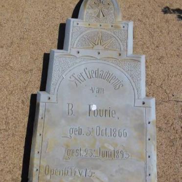 FOURIE B. 1866-1895