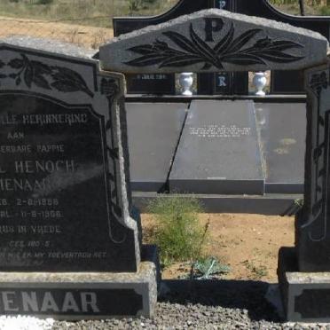 PIENAAR Abel Henoch 1898-1966 &amp; Magdalena J.G. FOUCHÉ 1905-1958