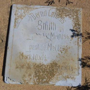 SMITH Bernd Cornelis 1896-1896