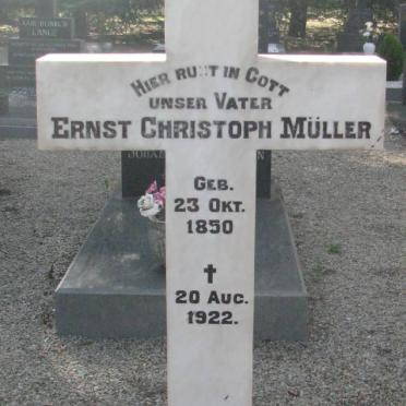 MÜLLER Ernst Christoph 1850-1922