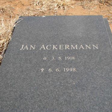 ACKERMANN Jan 1918-1998