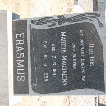 ERASMUS Martha Magdalena 1941-1955