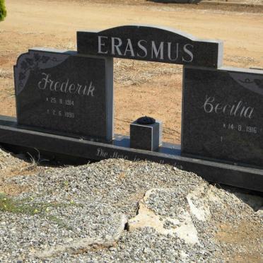 ERASMUS Frederik 1914-1990 &amp; Cecilia 1916-