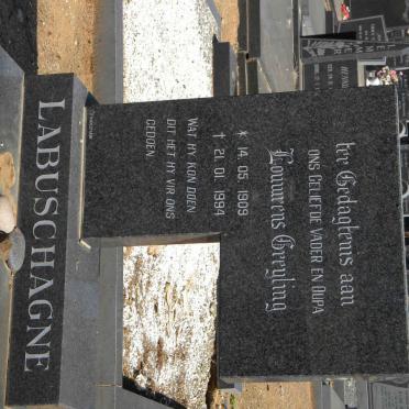 LABUSCHAGNE Louwrens Greyling 1909-1994