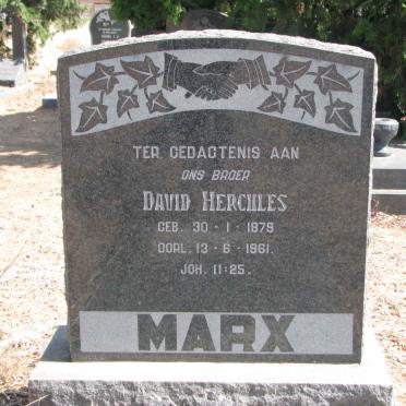 MARX David Hercules 1879-1961