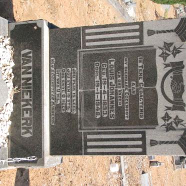 NIEKERK Louis Johannes, van 1893-1948