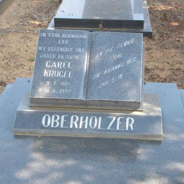 OBERHOLZER Carel Krugel 1905-1977