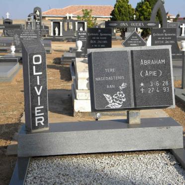 OLIVIER Abraham 1928-1993