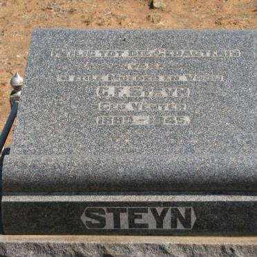 STEYN C.F. nee VENTER 1889-1945