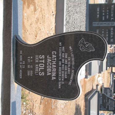 STOLS Catharina Jacoba nee KRIEL 1934-2001