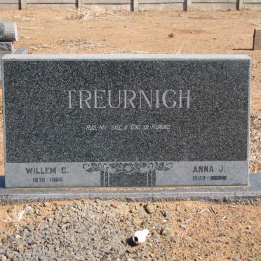 TREURNICH Willem C. 1878-1965 &amp; Anna J. 1883-