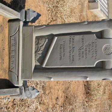 THERON Catharina Johanna nee VAN DER MERWE 1891-1938