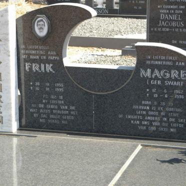 VUUREN Frik, van 1955-1995 &amp; Magret SWART 1962-1996