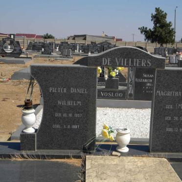 VILLIERS Pieter Daniel Wilhelm, de 1907-1997 &amp; Magritha Rosina MARX 1909-1989