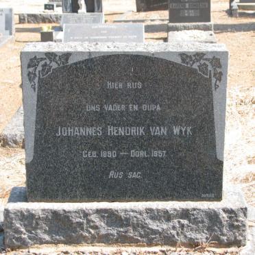 WYK Johannes Hendrik, van 1890-1957