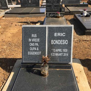 BONDESIO Eric 1939-2014