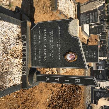 CARELSEN Maria Johanna 1927-2005