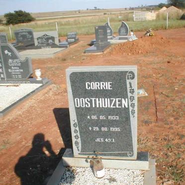 OOSTHUIZEN Corrie 1933-1995