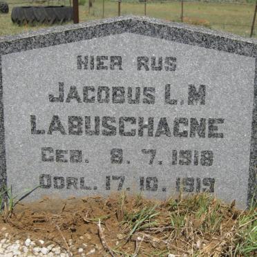 LABUSCHAGNE Jacobus L.M. 1918-1919
