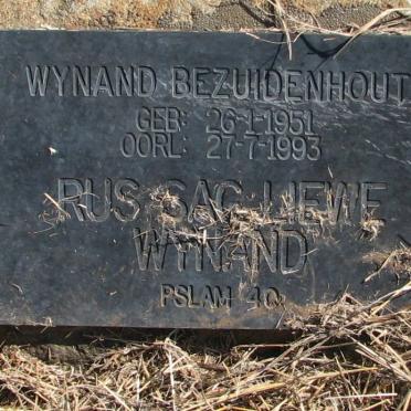 BEZUIDENHOUT Wynand 1951-1993