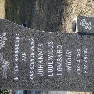 BEER Johannes Lodewicus Lombard, de 1972-1991