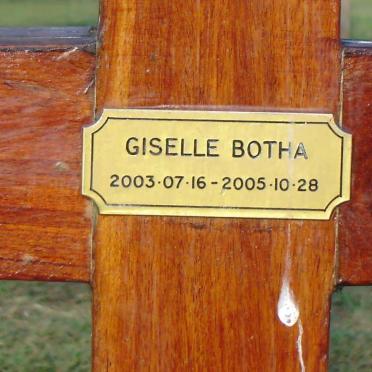 BOTHA Giselle 2003-2005
