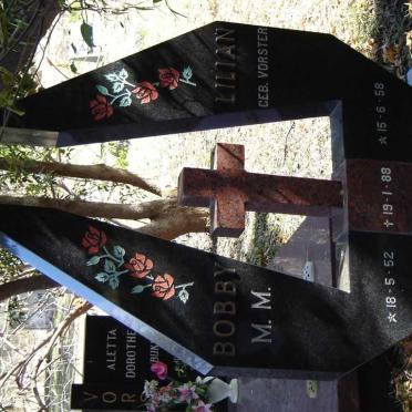 BEZUIDENHOUT M.M. 1952-1988 &amp; Lilian VORSTER 1958-1988