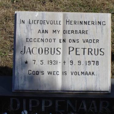 DIPPENAAR Jacobus Petrus 1931-1978