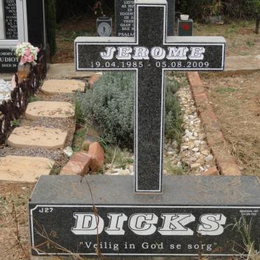 DICKS Jerome 1985-2009