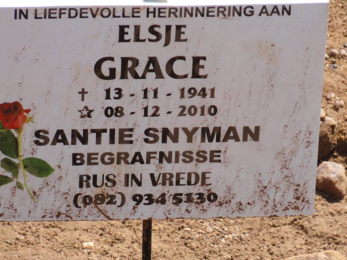 GRACE Elsje 1941-2010